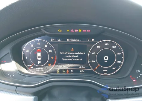 2018 Audi A5 2.0T Premium z USA, uszkodzony, nr VIN WAUENCF50JA096961